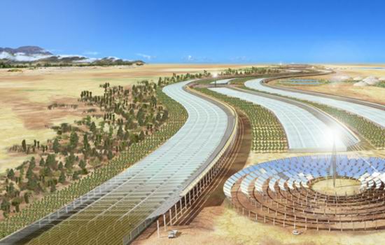 未来九大绿色建筑:海水温室让撒哈拉变绿洲(图)